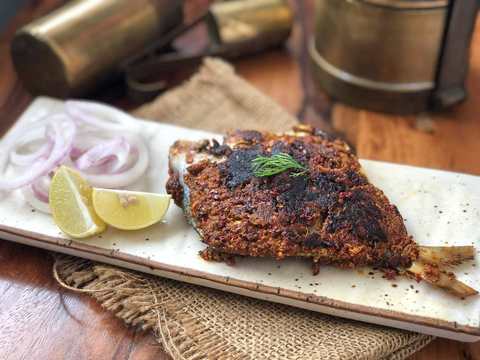 Recette de frites de pomfètes de style konkani – Recette de frire de poisson indien sud Recette Indienne Traditionnelle