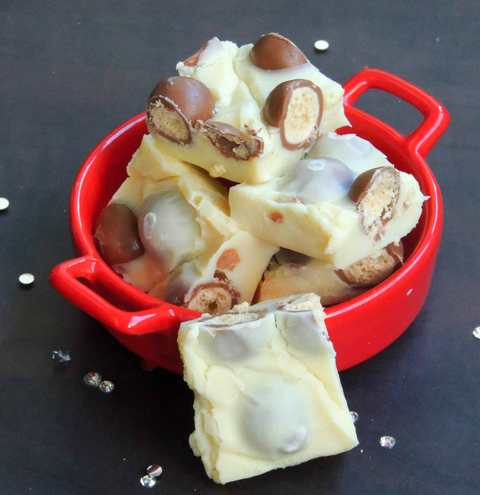 Recette de fudge Chocolat Maltesers Blanc Recette Indienne Traditionnelle