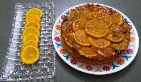 Recette de gâteau orange à l’envers Recette Indienne Traditionnelle