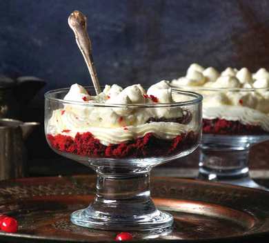 Recette de gâteau en velours rouge Recette Indienne Traditionnelle
