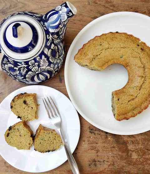 Recette de gâteau de zucchini de blé entier Recette Indienne Traditionnelle