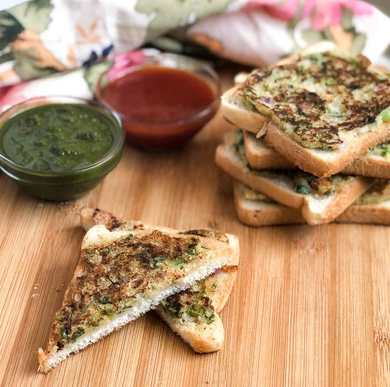 Recette de grille de roche – Toast de pain de semoule Recette Indienne Traditionnelle