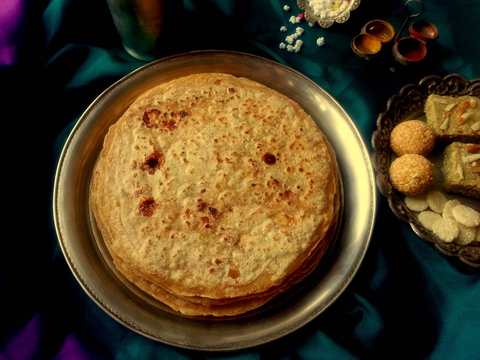 Recette de Gulachi Poli (jaggery et graines de pavot en peluche) Recette Indienne Traditionnelle