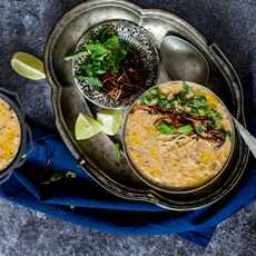 Recette de haleem au poulet de style Mughlai Recette Indienne Traditionnelle