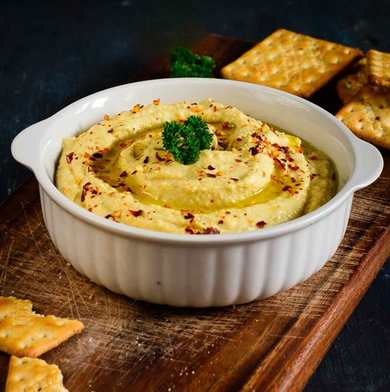 Recette de l'hummus de la citrouille Recette Indienne Traditionnelle