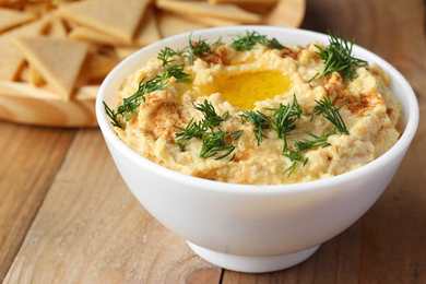 Recette de Hummus classique – Recette de Hummus maison classique avec citron et coriandre Recette Indienne Traditionnelle