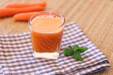 Recette de jus de gingembre carotte Recette Indienne Traditionnelle