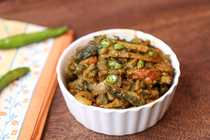 Recette de légumes d’épices de gourde amère Recette Indienne Traditionnelle