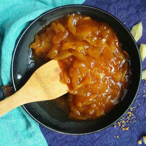 Recette de Man Grasa de style Karnataka – Recette de chutney de mangue crue Recette Indienne Traditionnelle