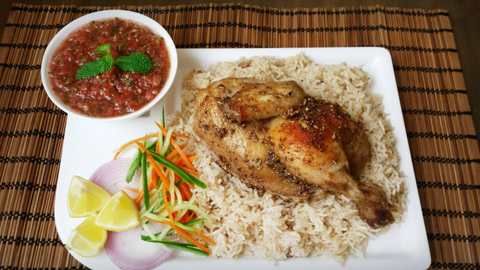 Recette de Mandi Poulet Arabian – Riz et poulet StyleMeni Recette Indienne Traditionnelle