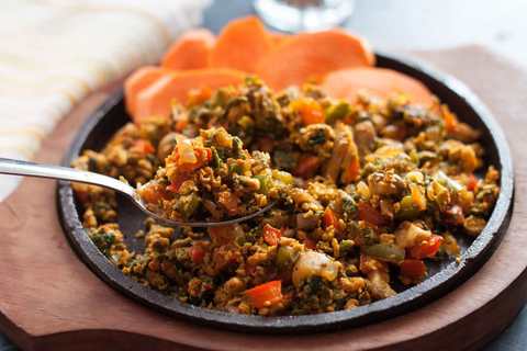 Recette de Masala Palak Bhurji Recette Indienne Traditionnelle