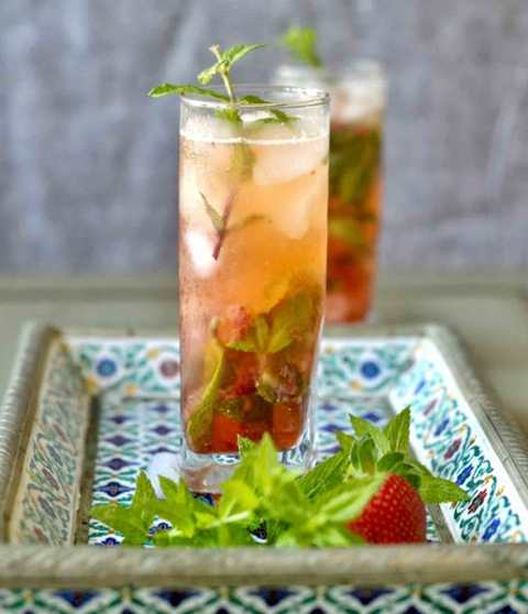 Recette de mojito à la fraise Recette Indienne Traditionnelle