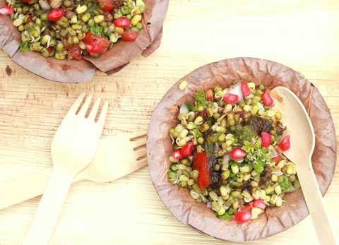 Recette de Moong Chaat germé Recette Indienne Traditionnelle