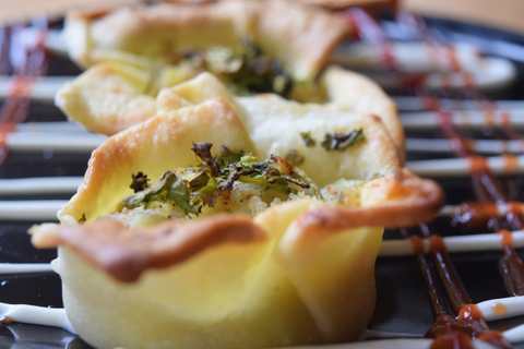 Recette de muffins à fromage de pomme de terre fleuri Recette Indienne Traditionnelle