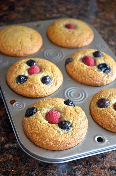 Recette de muffins de repas d’amande (sans gluten et sans grain) Recette Indienne Traditionnelle