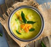 Recette de MULAKUSHYAM – Curry de lentille mixte de légumes Recette Indienne Traditionnelle