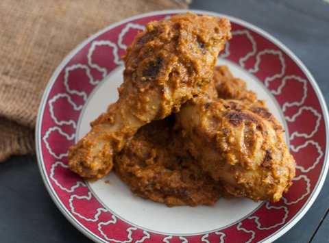 Recette de Murgh Mustallam – Poulet grillé Masala Recette Indienne Traditionnelle