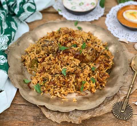 Recette de Mutton Dum Biryani Recette Indienne Traditionnelle