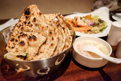 Recette Naan du blé entier Recette Indienne Traditionnelle