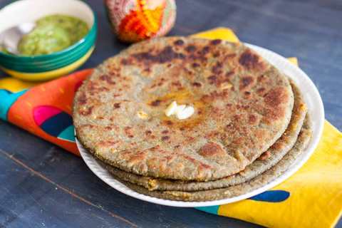 Recette Nutty Aloo Paratha Recette Indienne Traditionnelle
