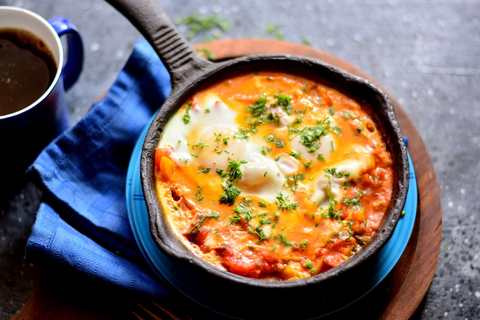 Recette d’oeufs marocains épicés Recette Indienne Traditionnelle