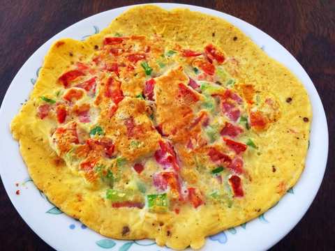 Recette d’omelette d’avoine Recette Indienne Traditionnelle