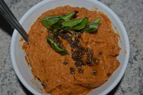 Recette de Pachadi de la tomate chou Recette Indienne Traditionnelle