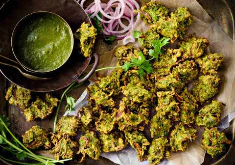 Recette de pakoras de pois verts – Feuilleurs de pois verts Recette Indienne Traditionnelle