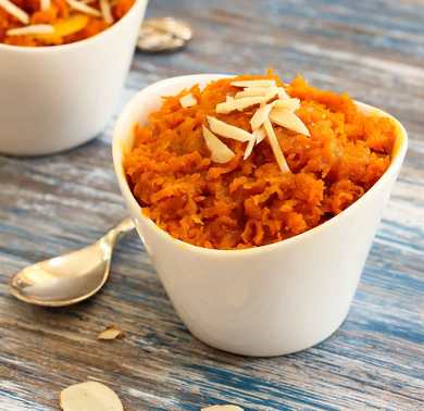 Recette de papaye et de carotte halwa Recette Indienne Traditionnelle