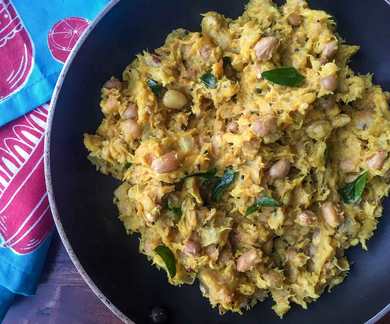 Recette de podiums Vazhakkai (recette ayurvédique sans oignon pas d’ail) Recette Indienne Traditionnelle