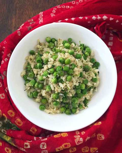 Recette de pois de Pois de Banarasi Chuda / Chuda Recette Indienne Traditionnelle