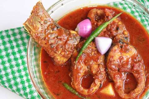 Recette de poisson molette – Curry de poisson de style kerala Recette Indienne Traditionnelle