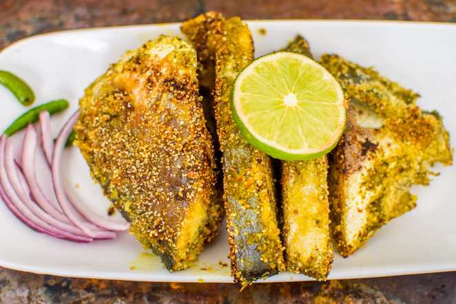 Recette de Pomfret frit croustillante Recette Indienne Traditionnelle