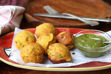 Recette de pommes de terre Bonda - Recette de bonda à faible graisse Recette Indienne Traditionnelle