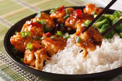 Recette de poulet General General Tso sain Recette Indienne Traditionnelle