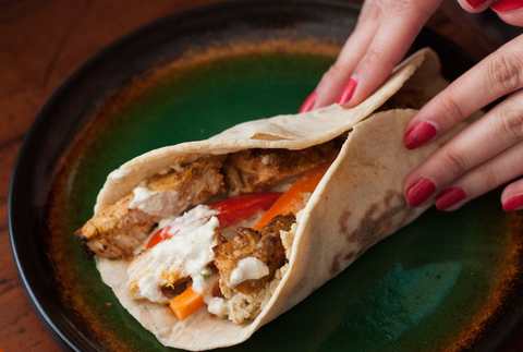 Recette de poulet shawarma Recette Indienne Traditionnelle