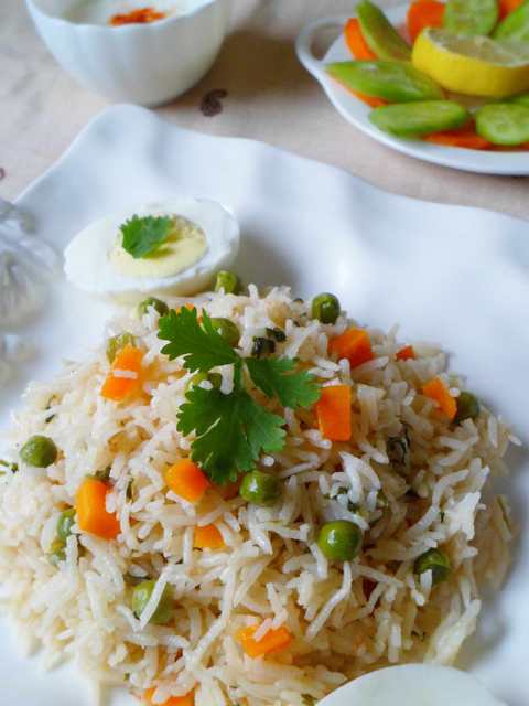 Recette Pulao de légumes aromatiques Recette Indienne Traditionnelle