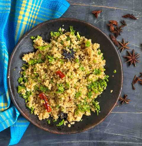 Recette de quinoa de citron persil Recette Indienne Traditionnelle