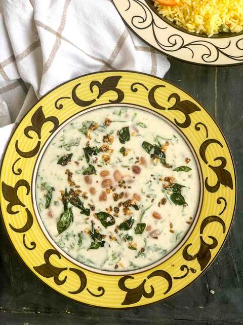 Recette de Raita à la cacahuète bouillie Recette Indienne Traditionnelle