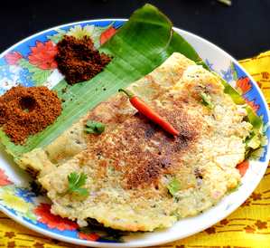 Recette Rava Rotti (pain plat de Semolina Style Karnataka) Recette Indienne Traditionnelle