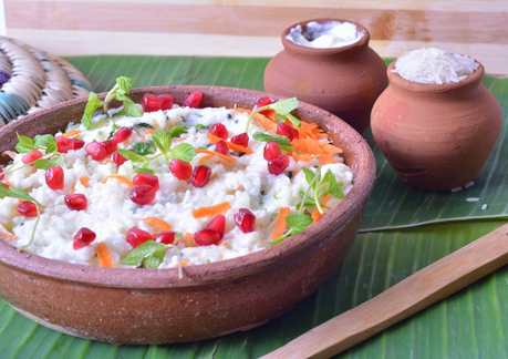 Recette de riz caillé avec saveur menthe Recette Indienne Traditionnelle