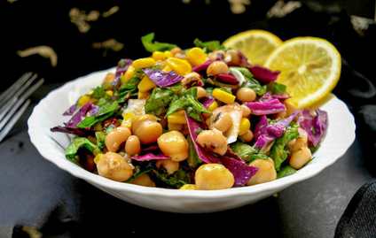 Recette de salade de haricots mexicains Recette Indienne Traditionnelle