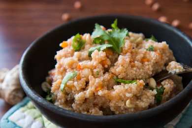 Recette Sama Khichdi - Millet de la basneard Khichdi -Navratri Fermeture - Recette VRAT Recette Indienne Traditionnelle