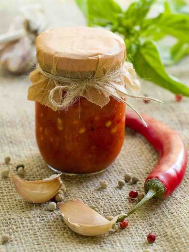 Recette de sauce à l’ail chilli rouge maison Recette Indienne Traditionnelle