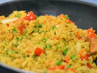 Recette de saute de quinoa et de légumes Recette Indienne Traditionnelle