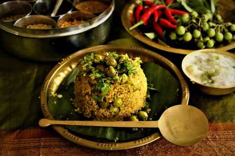 Recette de sel de zucchini de blé Semolina Recette Indienne Traditionnelle