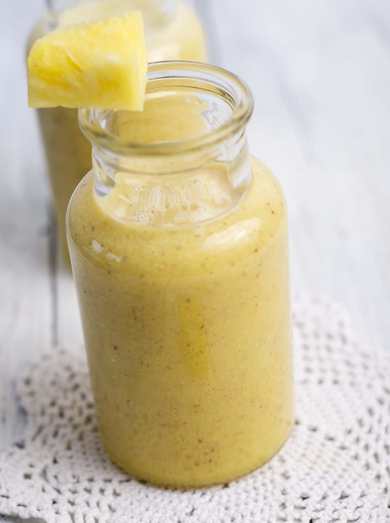 Recette de smoothie Banana & OAT d’ananas Recette Indienne Traditionnelle