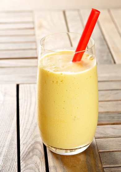 Recette de smoothie banane et mangue Recette Indienne Traditionnelle