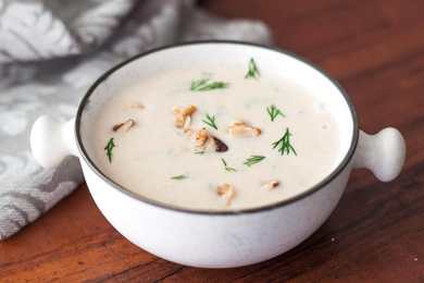 Recette de soupe d’aneth de chou-fleur rôti Recette Indienne Traditionnelle