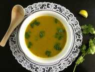 Recette de soupe de carotte et de coriandre Recette Indienne Traditionnelle